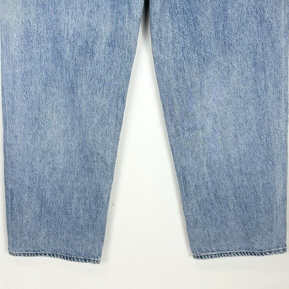 Madewell x Molly Dickson Cutout Baggy Straight Jeans 30 Edgy Designer Denim - Picture 11 of 14